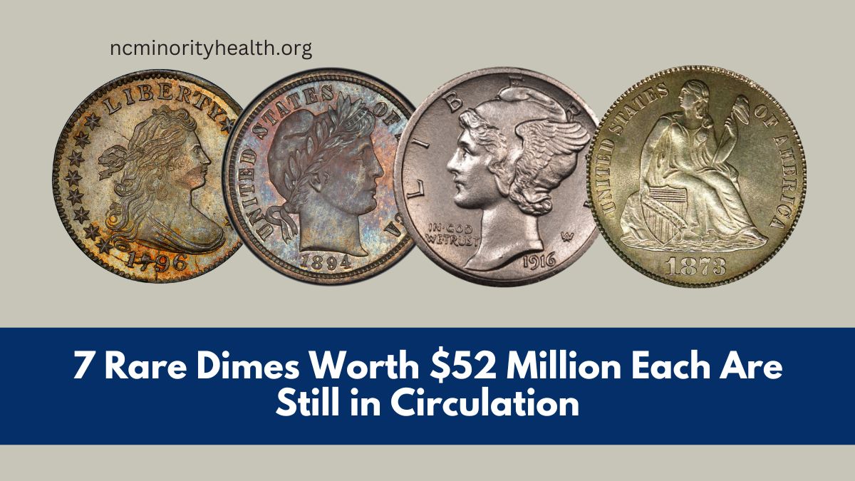 7 Rare Dimes Worth $52 Million Each Are Still in Circulation