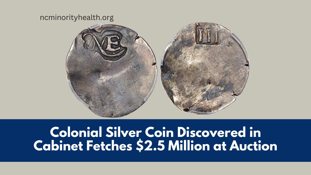 Colonial Silver Coin Discovered in Cabinet Fetches $2.5 Million at Auction