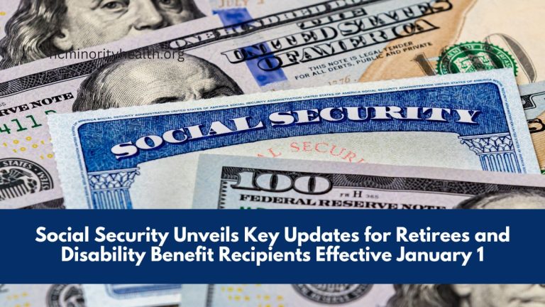 Social Security Unveils Key Updates for Retirees and Disability Benefit Recipients Effective January 1