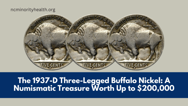 The 1937-D Three-Legged Buffalo Nickel A Numismatic Treasure Worth Up to $200,000